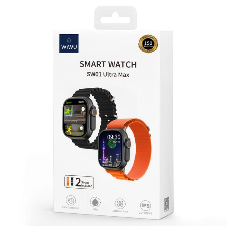 WIWU SW01 Ultra MAX Smart watch (Crni)