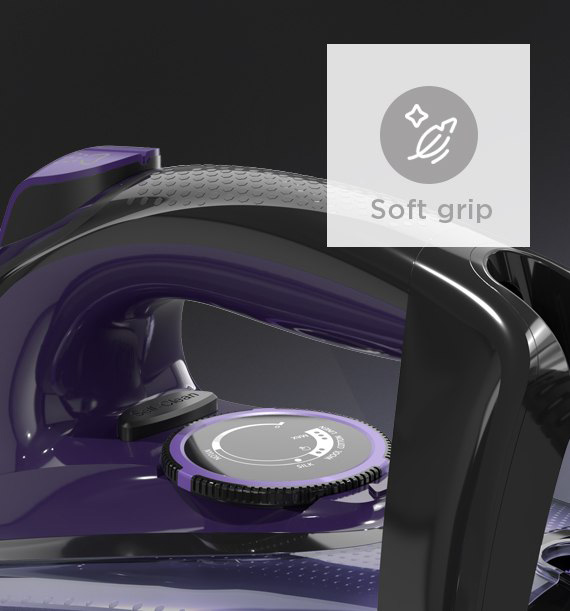 Parna pegla mekog rukohvata