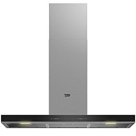 BEKO BHCB96641BBHS Dekorativni aspirtor 3 brzine / 430 m3/h / Led svijetlo / 90 cm / Inox