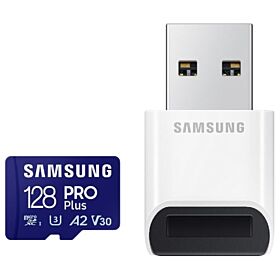 SAMSUNG PRO Plus 128GB MB-MD128SB/WW micro SD+reader