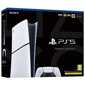 Sony PS5 Slim Digital Edition 825GB + Wireless Controller (Disc Free)