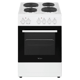 TESLA CS5400SW Električni šporet sa ringlama, 48 L