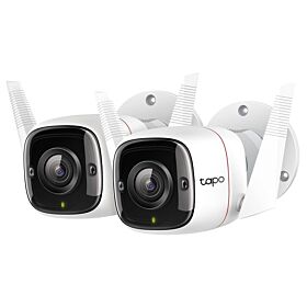 TP-LINK TAPO C310 P2 (2 komada) Spoljašna Wi-Fi kamera 2K 3MP