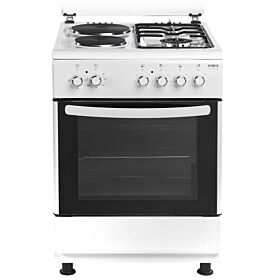VIVAX FC-22602I WH Kombinovani šporet, Bijeli, Ringle/Plinski gorionici, 64 L
