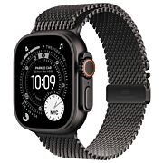 Apple Watch Ultra 3 5G 49mm Black Titanium Case with Black Titanium Milanese Loop M (Crni)