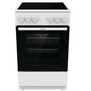  GORENJE GEC5A41WG Električni šporet, Bijeli, Staklokeramička, 62 l
