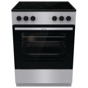 GORENJE GEC6A41SC Električni šporet, Sivi, Staklokeramička, 71 l