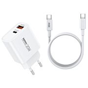 REMAX punjač RP-U120 20W USB i Type C