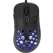 WHITE SHARK Azrael (Crni) Gejmerski optički USB miš