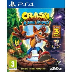 CRASH BANDICOOT TRILOGY  PS4 game