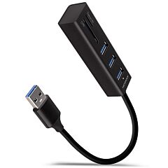 Axagon HMA-CR3A Čitač kartica + USB 3.2 Hub 