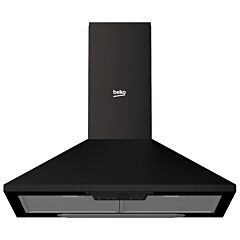BEKO HCP 61310 B Dekorativni aspirtor 3 brzine / 395 m3/h / Led svijetlo / 60 cm / Crna
