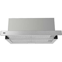 BEKO HNT61520XH Ugradni teleskopski aspirator 3 brzine / 574 m3/h / Led svijetlo / 60 cm / Sivi