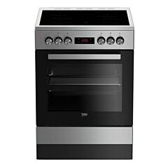 BEKO 67310 GX Električni šporet, Inox, Staklokeramička, 66 l