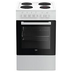 BEKO FSS56000W Električni šporet sa ringlama, 60 L