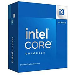 INTEL i3-14100F, 4-core 3.5GHz  (4.7GHz)