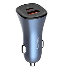 LDNIO C3 PD30W +QC30W Auto punjač crni