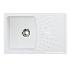 METALAC granitna sudopera X QUADRO PLUS Bijela