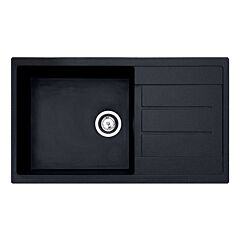 METALAC granitna sudopera X ATOS MEGA Crna