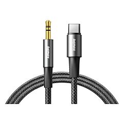 REMAX kabl CB08C Type-C na 3.5mm stereo (Crni)