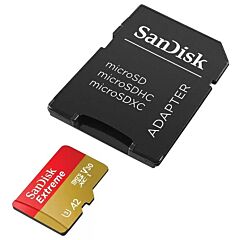 SanDisk 128GB Extreme microSDXC kartica class 10+adapter