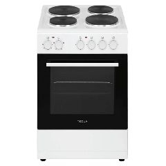 TESLA CS5400SW  Električni šporet sa ringlama, 48 L