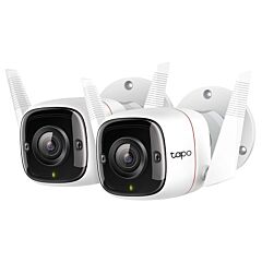 TP-LINK TAPO C310 P2 (2 komada) Spoljašna Wi-Fi kamera 2K 3MP