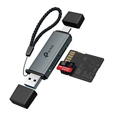 TP-LINK UA430D USB 3.0 Type-C & Type A to SD & microSD