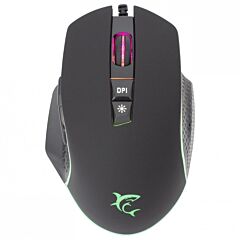 WHITE SHARK GARETH (Crni) USB GEJMERSKI optički miš