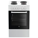 BEKO FSS56000W Električni šporet sa ringlama, 60 L