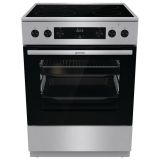 GORENJE GECS6C70XPA Električni šporet, Sivi, Staklokeramička, 71 l