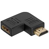 E-GREEN HDMI adapter (M-Ž) pod uglom