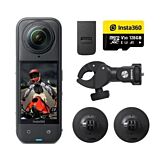 Insta360 X5 Motorcycle Bundle (Crna) 360 stepeni akciona kamera