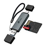 TP-LINK UA430D USB 3.0 Type-C & Type A to SD & microSD