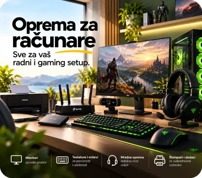 Oprema za računare – LOUD SHOP Crna Gora